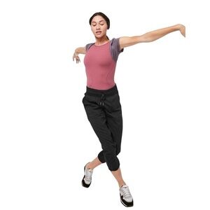 Dance Studio Crop 25” Sz 10 Black